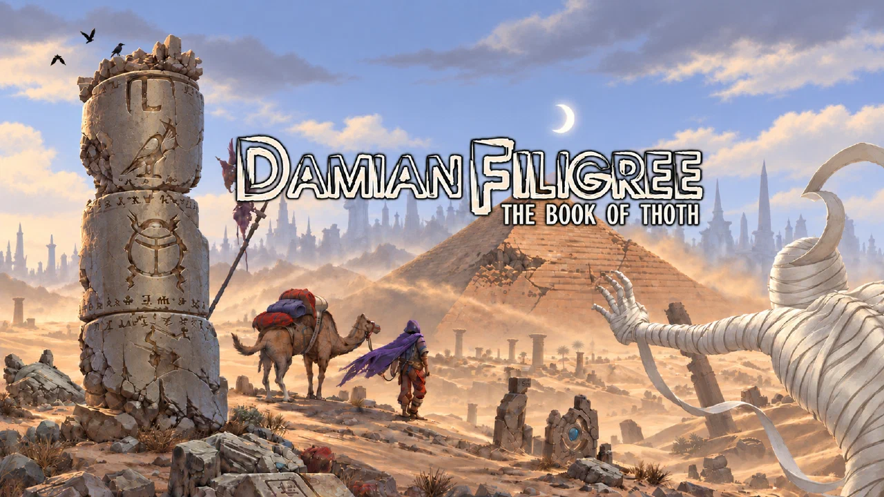 Damian Filigree: the Book of Thoth