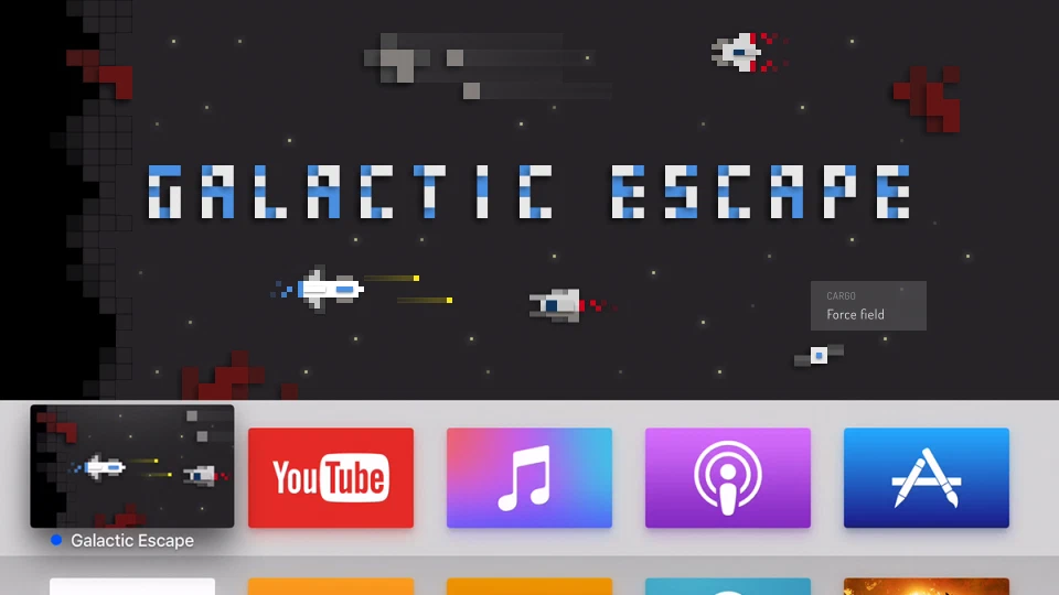 Galactic Escape gameplay screenshot 1